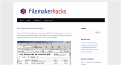 Desktop Screenshot of filemakerhacks.com